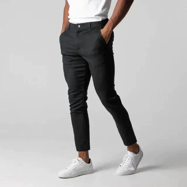 Men's Slim-Fit Chino Trousers
