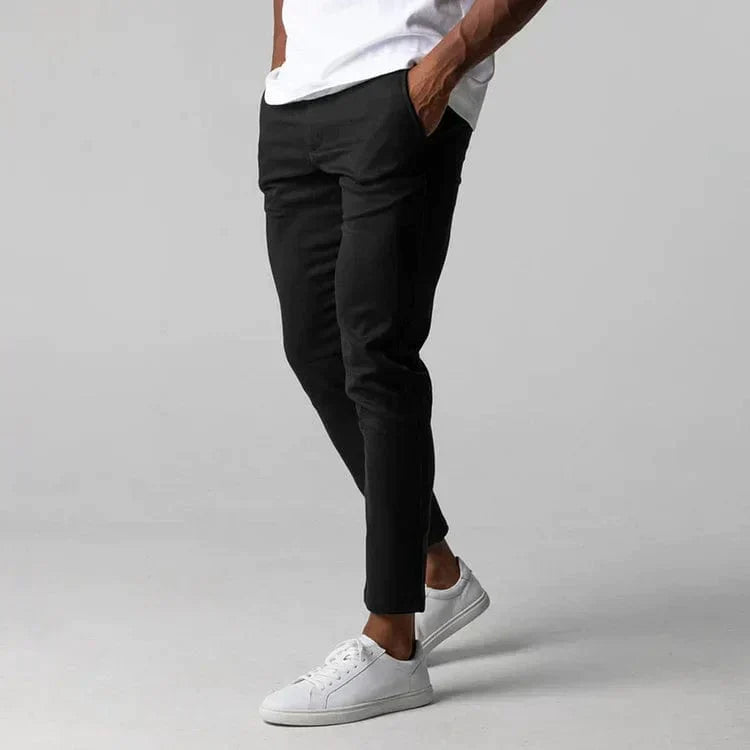 Men's Slim-Fit Chino Trousers