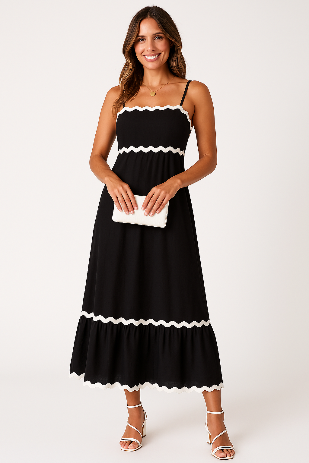 Women's A-Line Beach Sundress Maxi Dress