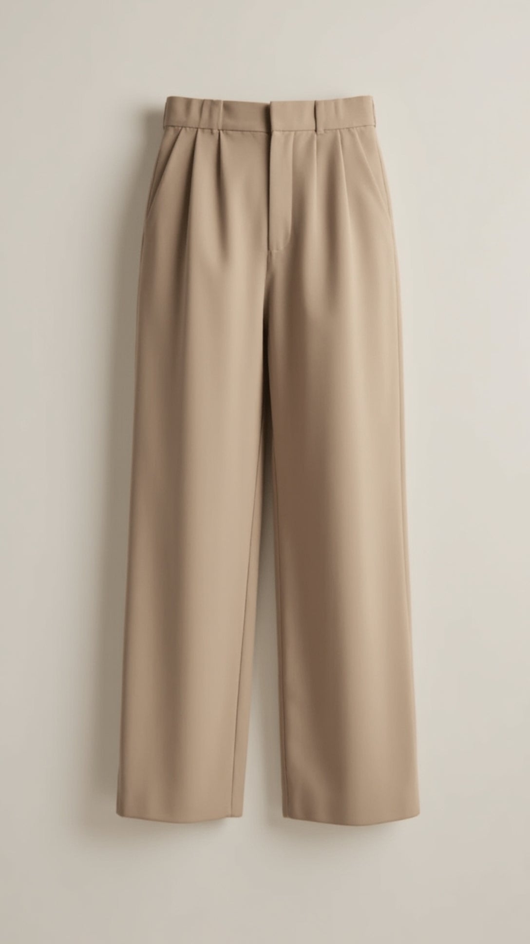Women's Pleated Wide Leg Trousers