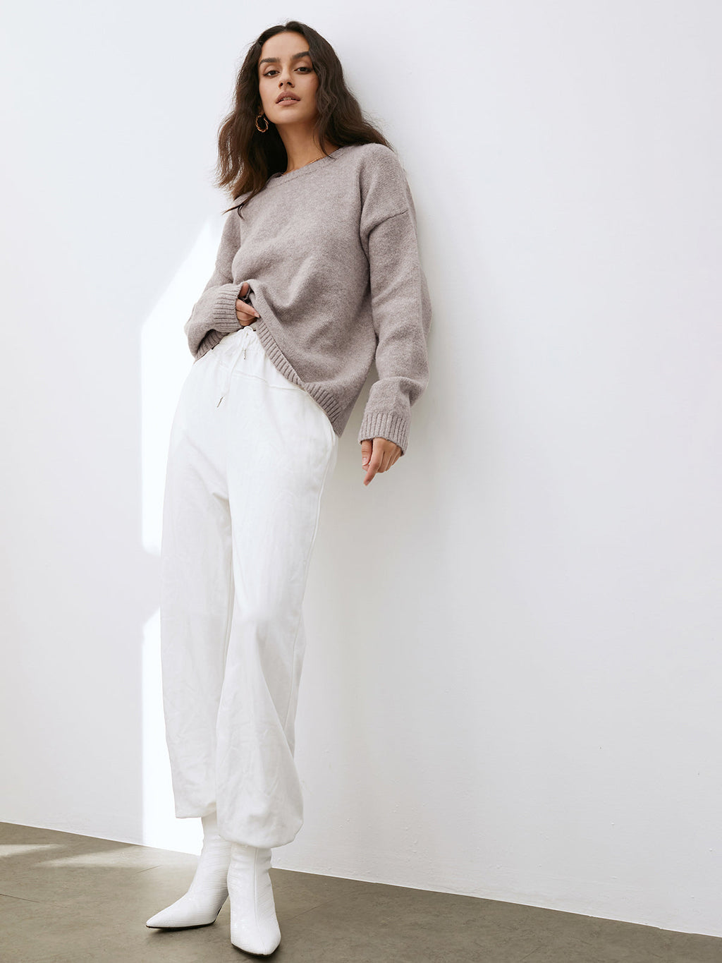 Women's Lightweight Relaxed Knit Sweater