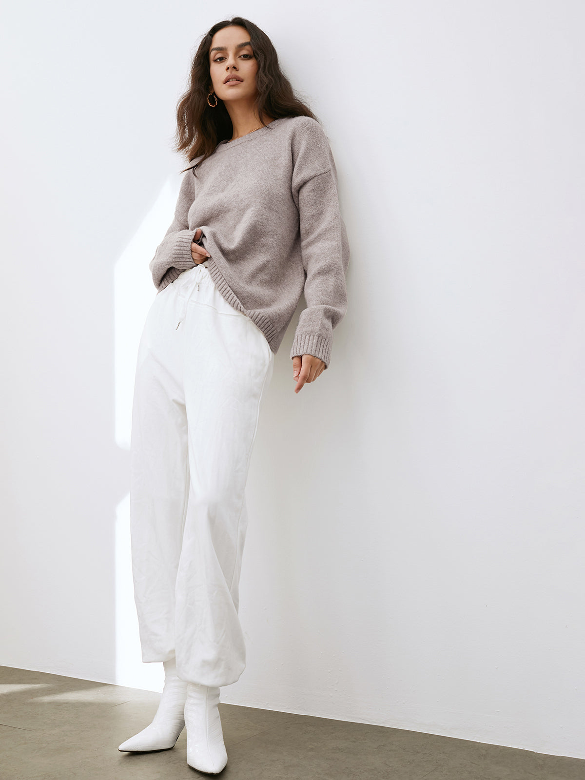 Women's Lightweight Relaxed Knit Sweater