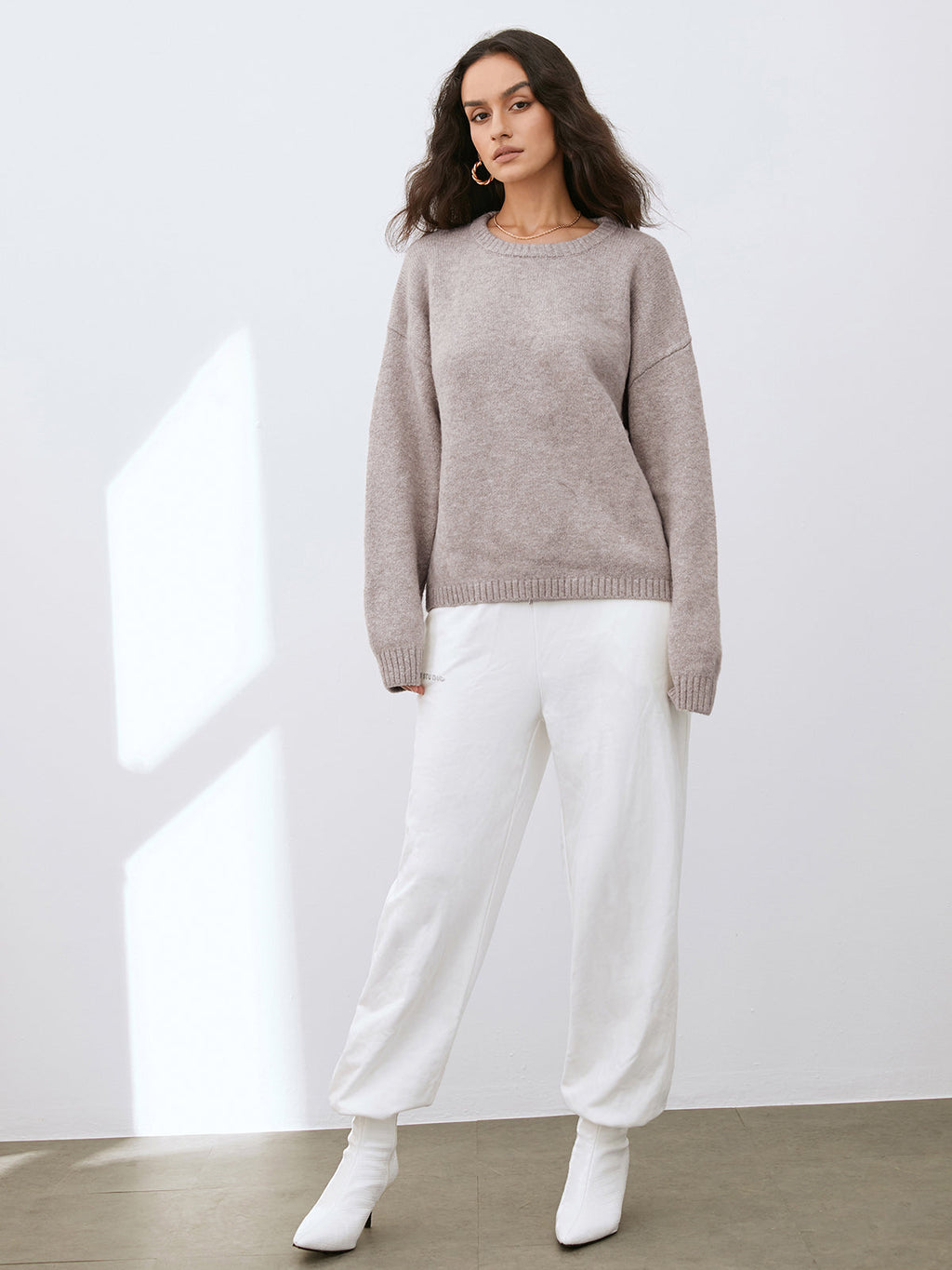 Women's Lightweight Relaxed Knit Sweater