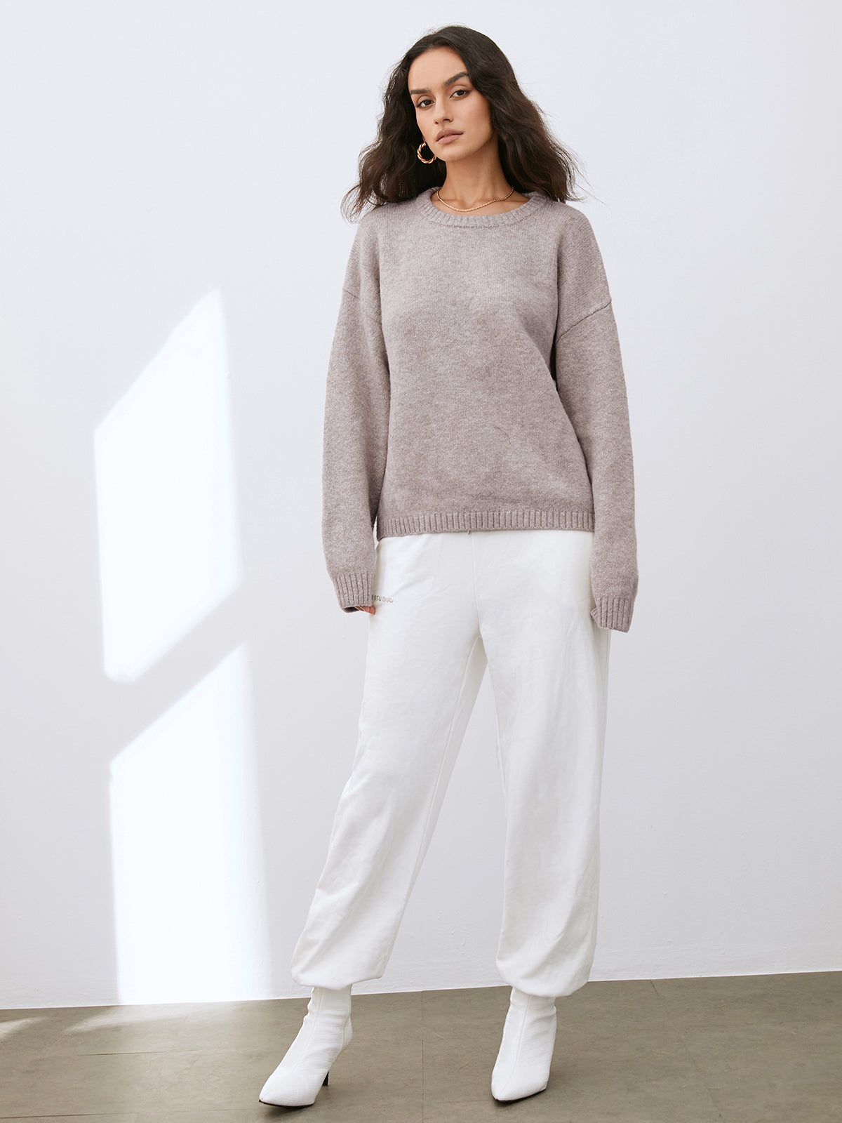 Women's Lightweight Relaxed Knit Sweater