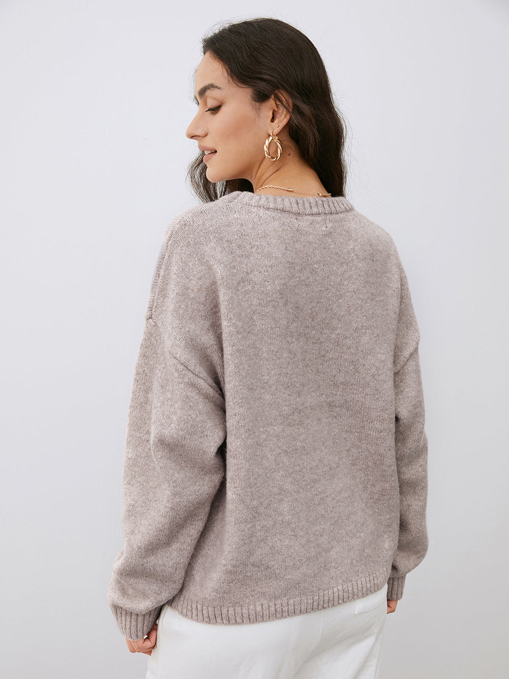 Women's Lightweight Relaxed Knit Sweater