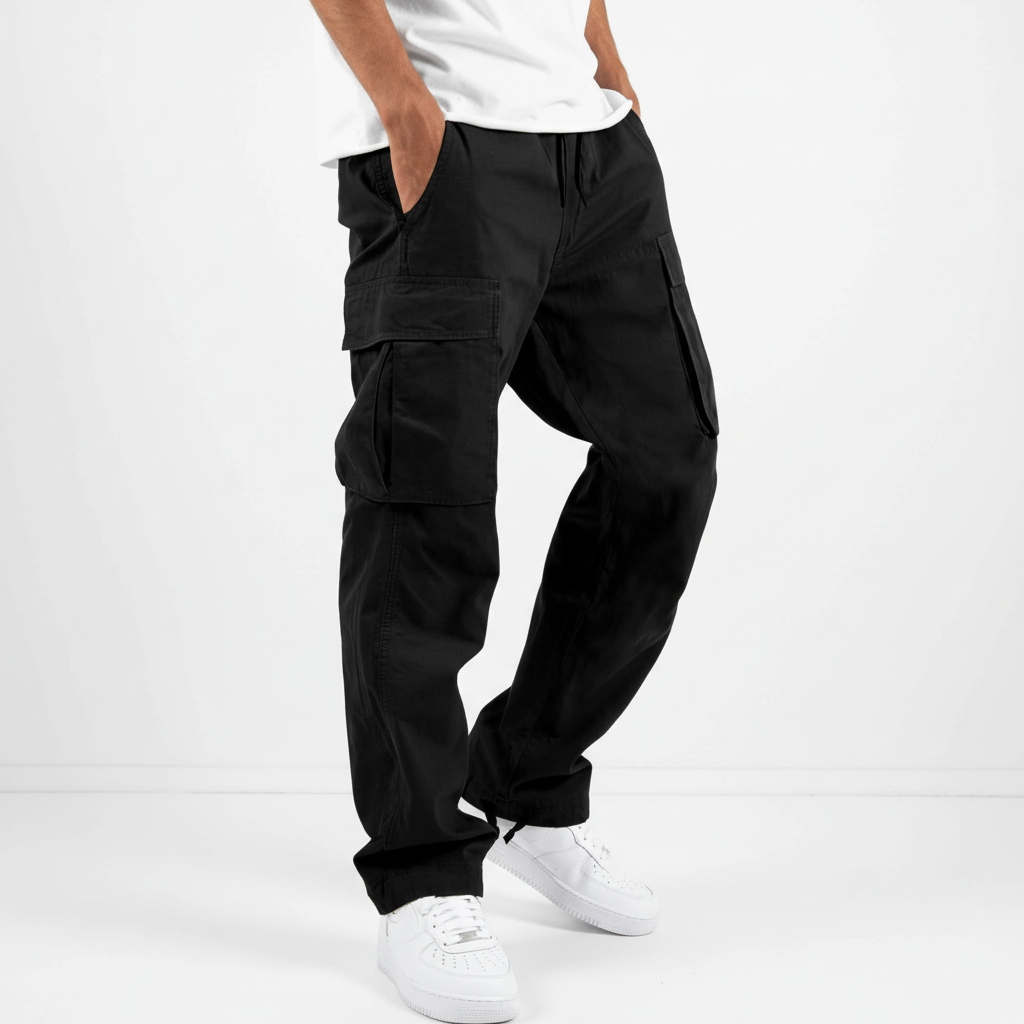 Men's Cotton Cargo Joggers