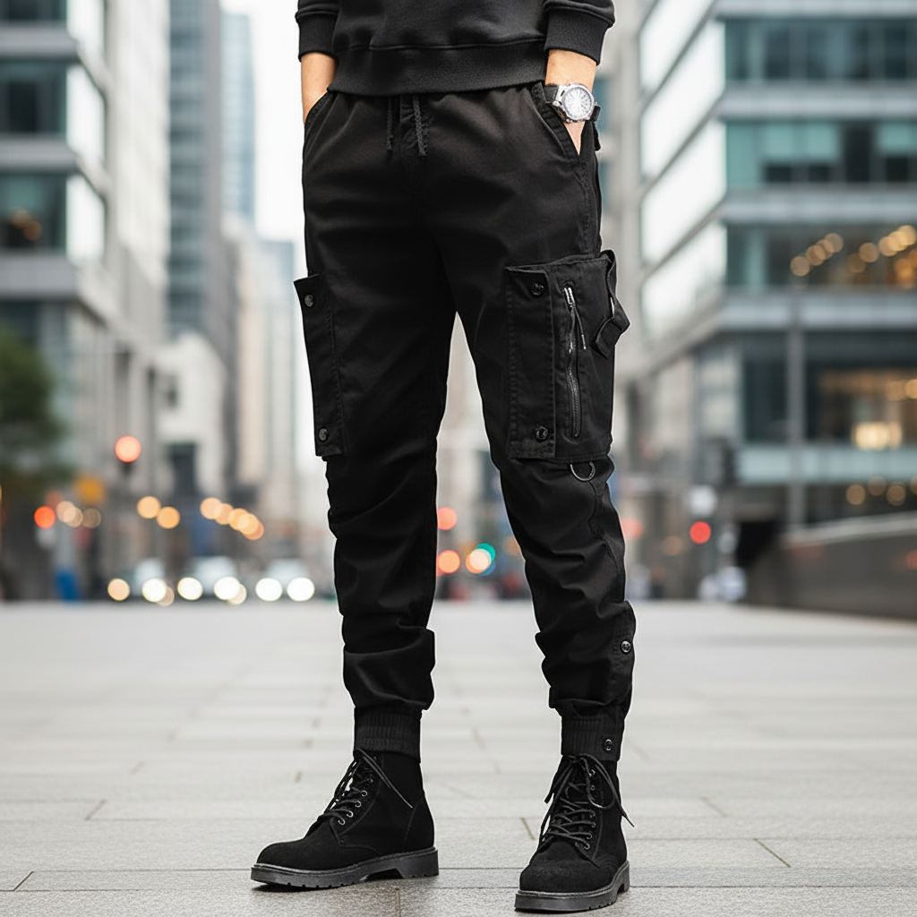Men's Slim-Fit Cargo Trousers