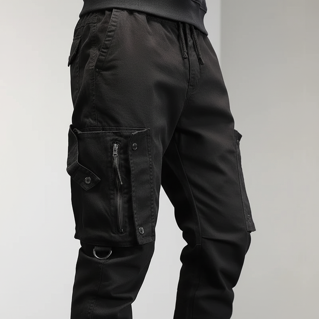 Men's Slim-Fit Cargo Trousers