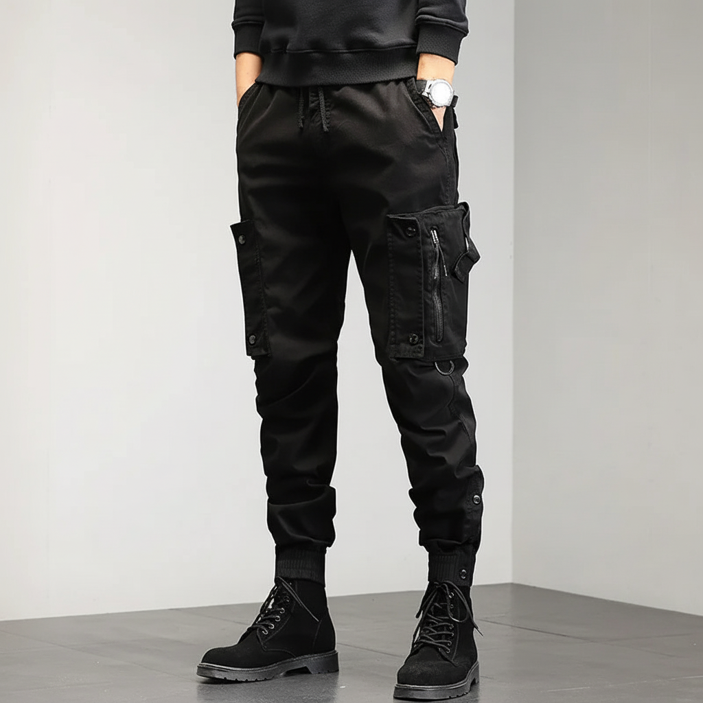 Men's Slim-Fit Cargo Trousers
