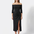 Women’s Off-Shoulder Bodycon Midi Dress