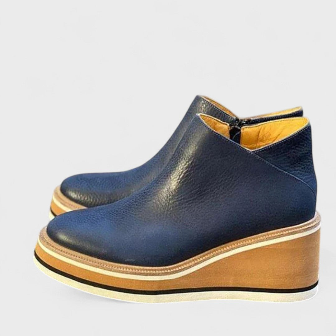 Women's Waterproof Side-Zip Shoes - Blue