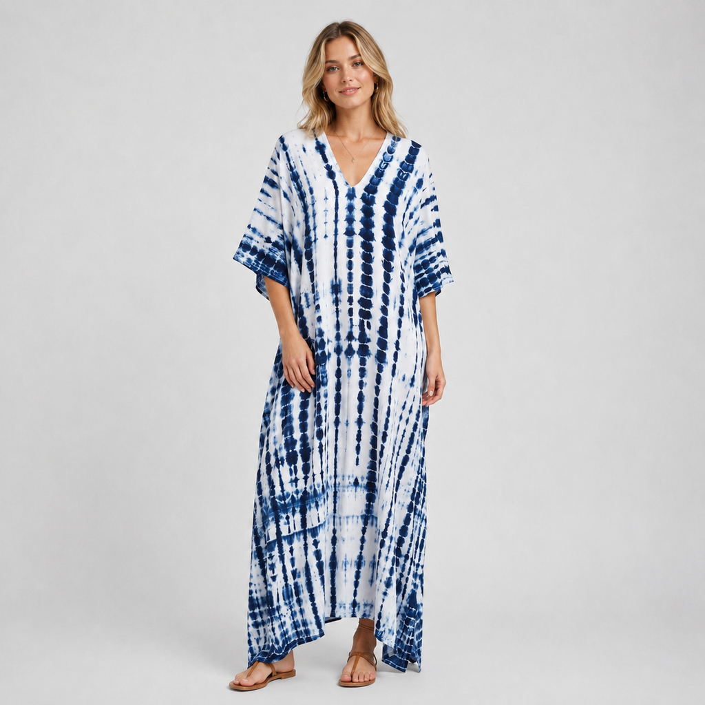 Women’s Boho Caftan Maxi Dress