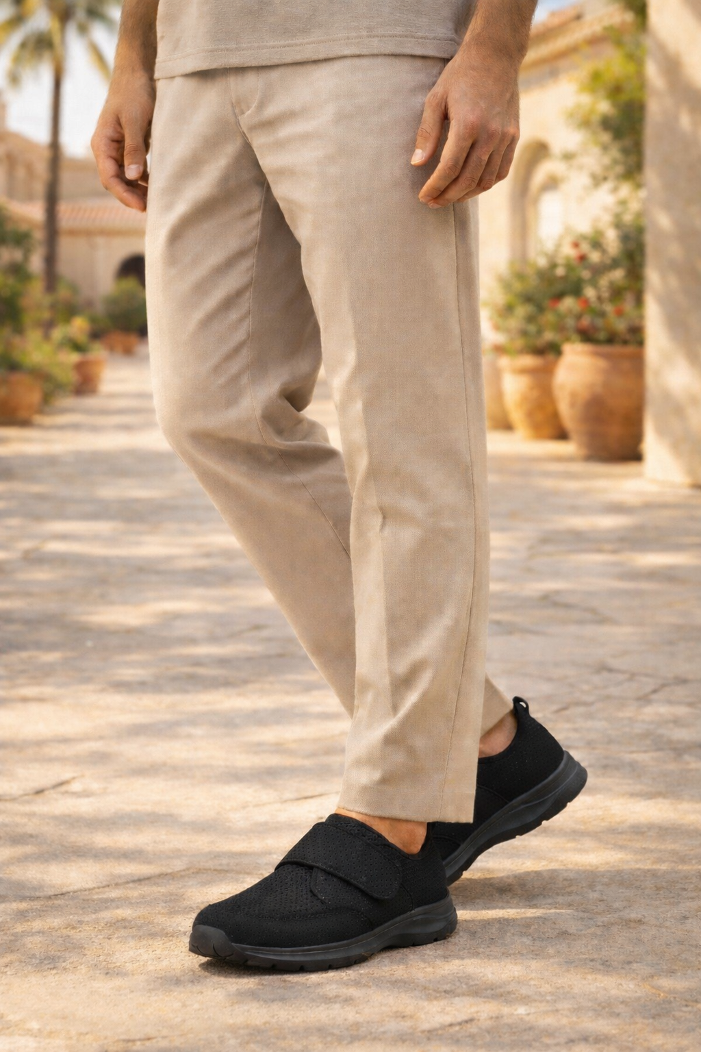 Men's Orthopedic Mesh Slip-On Walking Sneakers
