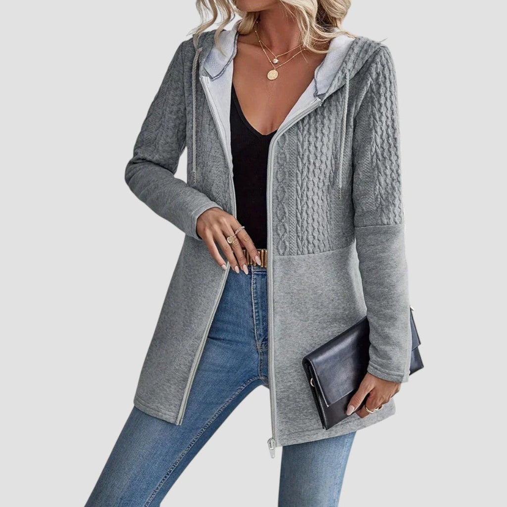 Women's Relaxed Fit Zip-Up Hoodie