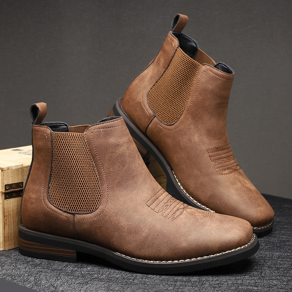 Men's Classic Leather Chelsea Boots