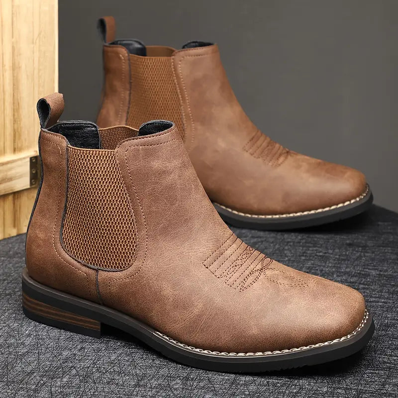 Men's Classic Leather Chelsea Boots