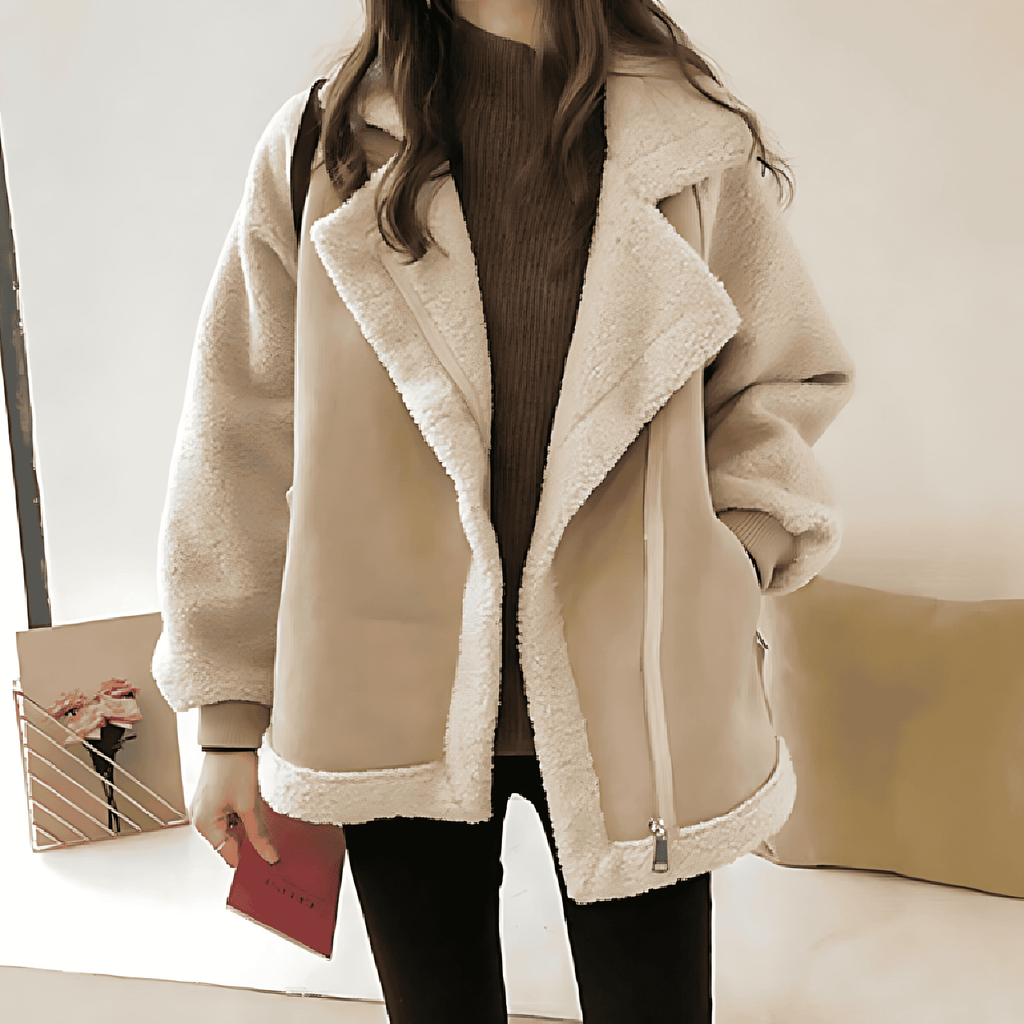 Women's Teddy Aviator Jacket