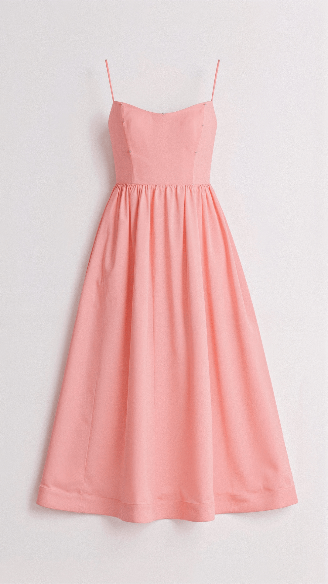 Women's A-Line Pocketed Midi Dress