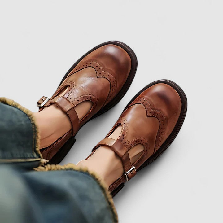 Women's Classic Mary Jane Shoes with Orthopedic Insole