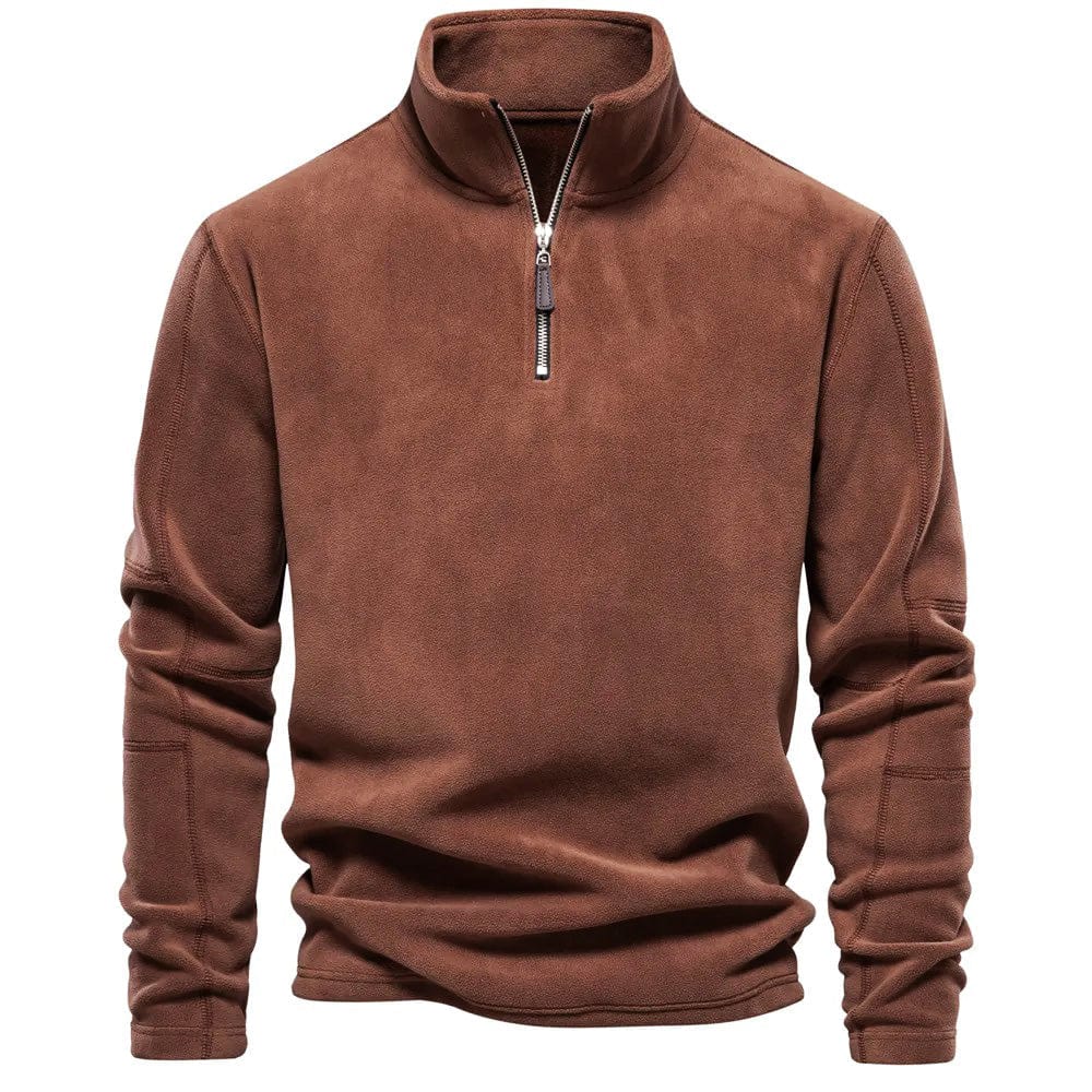 Men's Quarter-Zip Fleece Sweatshirt