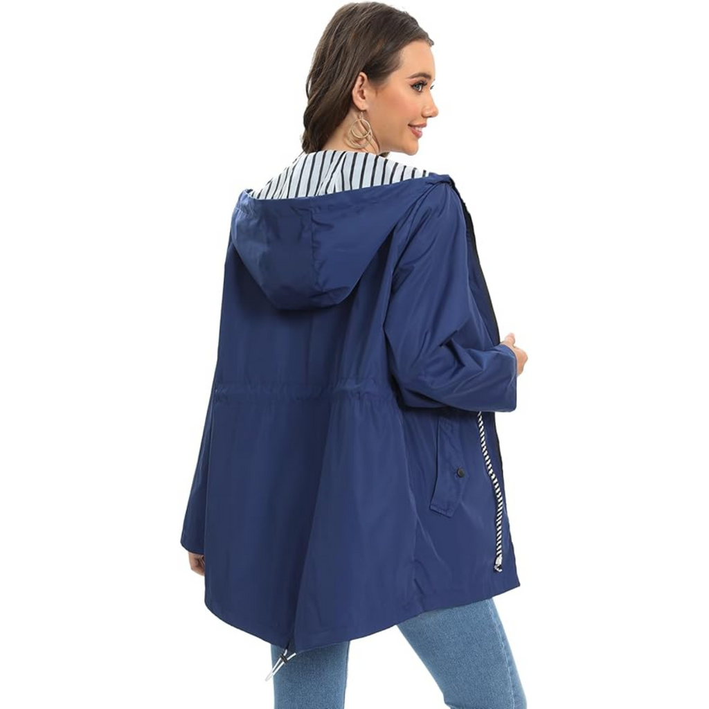 Women’s Hooded Zip-Up Parka Coat