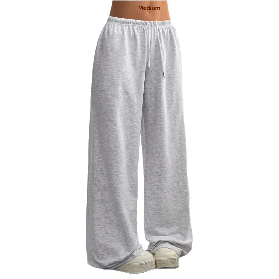 Women's Wide-Leg Drawstring Waist Joggers