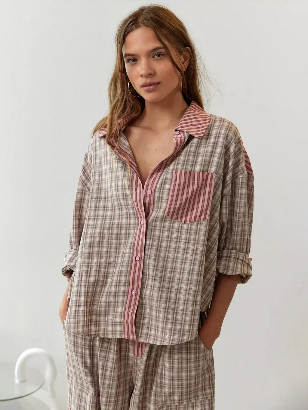 Women's Lounge Set with Shirt and Pants