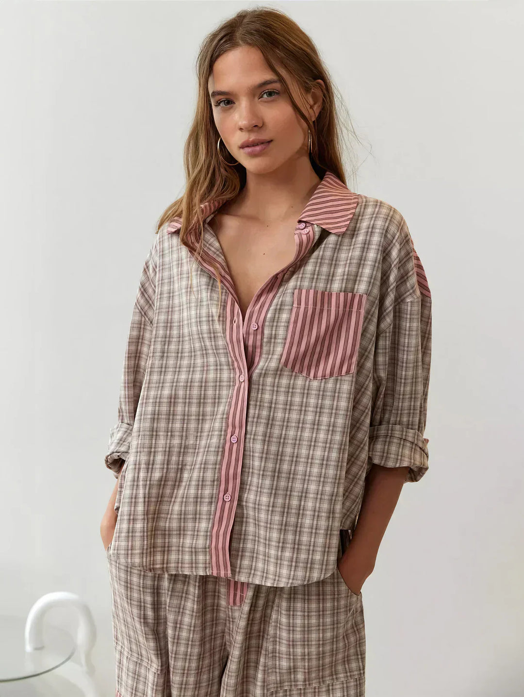 Women's Lounge Set with Shirt and Pants