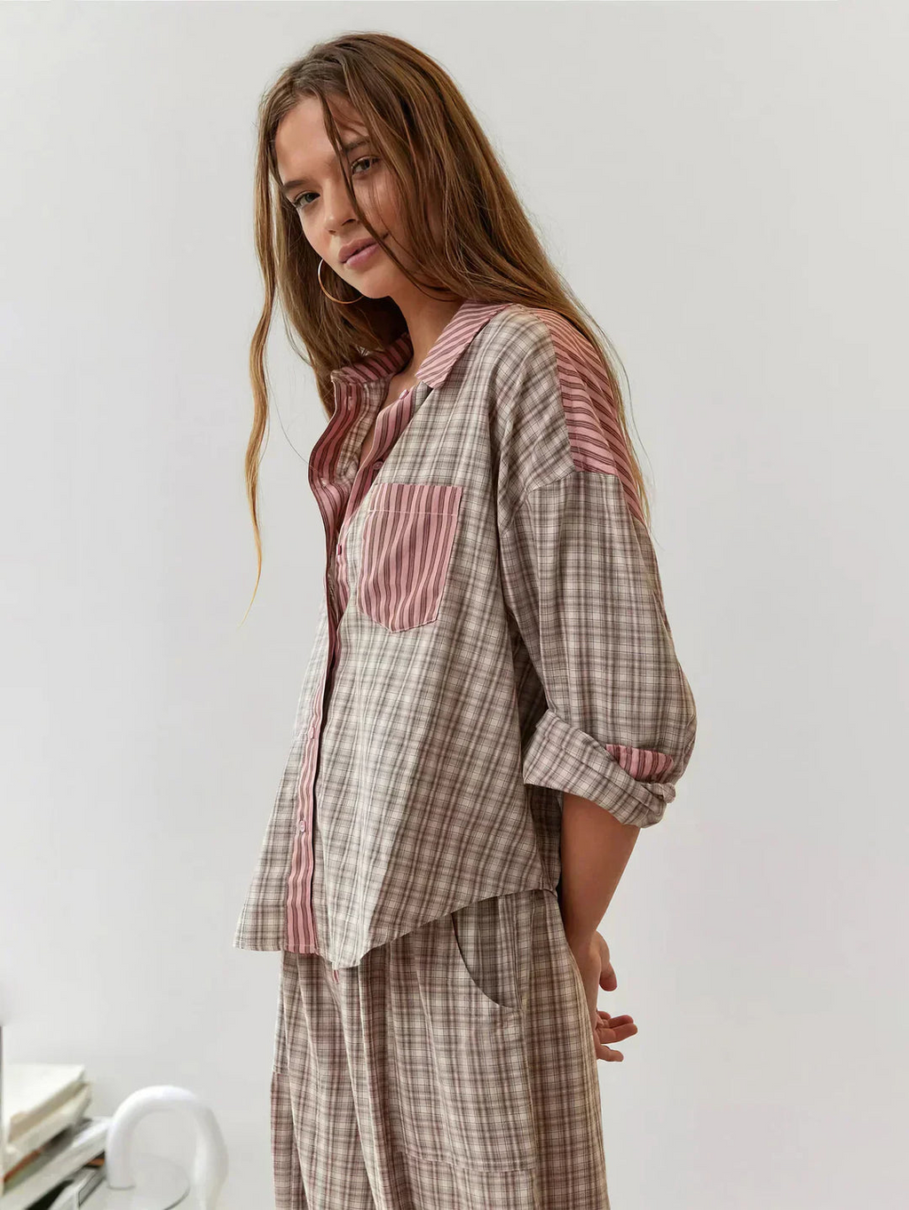 Women's Lounge Set with Shirt and Pants