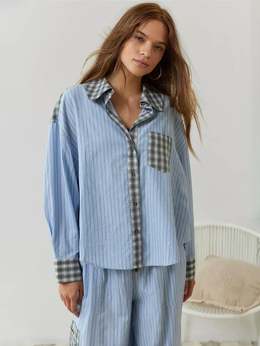Women's Lounge Set with Shirt and Pants