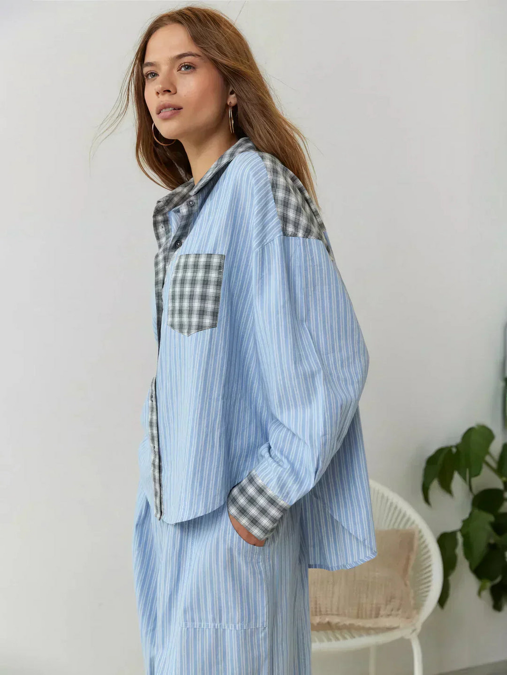 Women's Lounge Set with Shirt and Pants