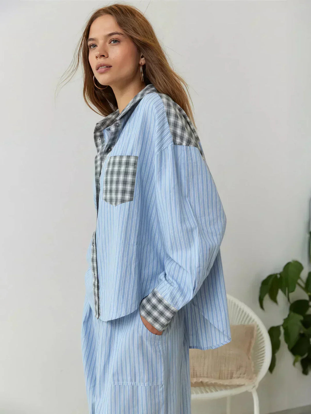 Women's Lounge Set with Shirt and Pants