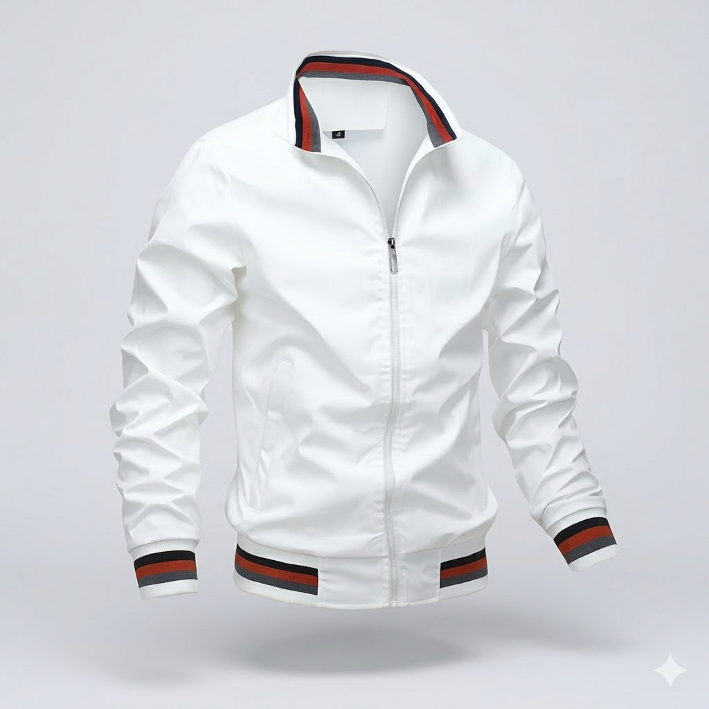 Men’s Lightweight Zip-Front Summer Jacket