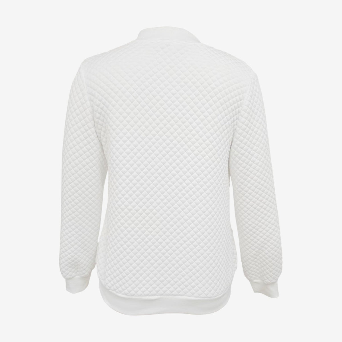 Women's Quilted Stand-Collar Bomber Jacket