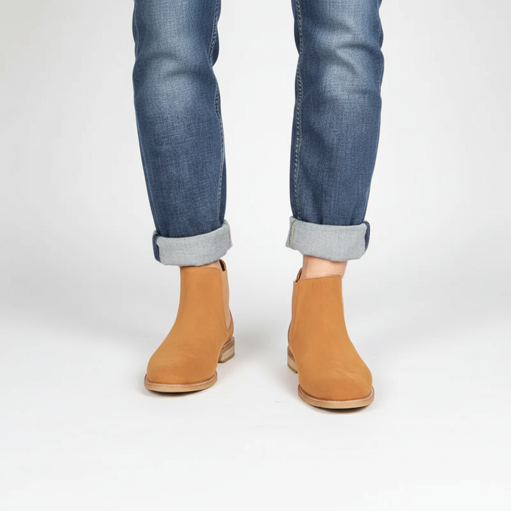 Men's Insulated Chelsea Boots - Brown