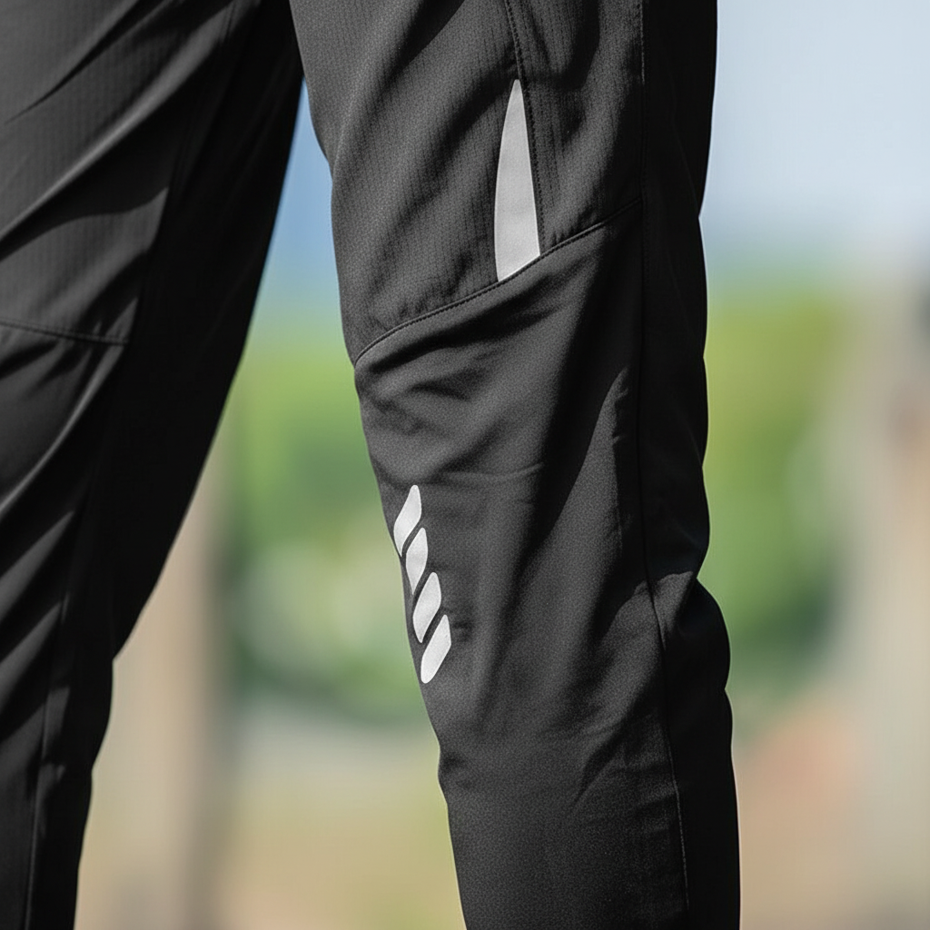 Men's Stretch Reflective Sports Trousers