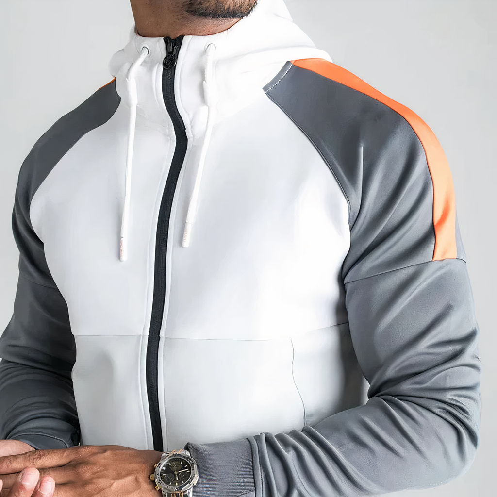 Men's Cotton Blend Hooded Tracksuit