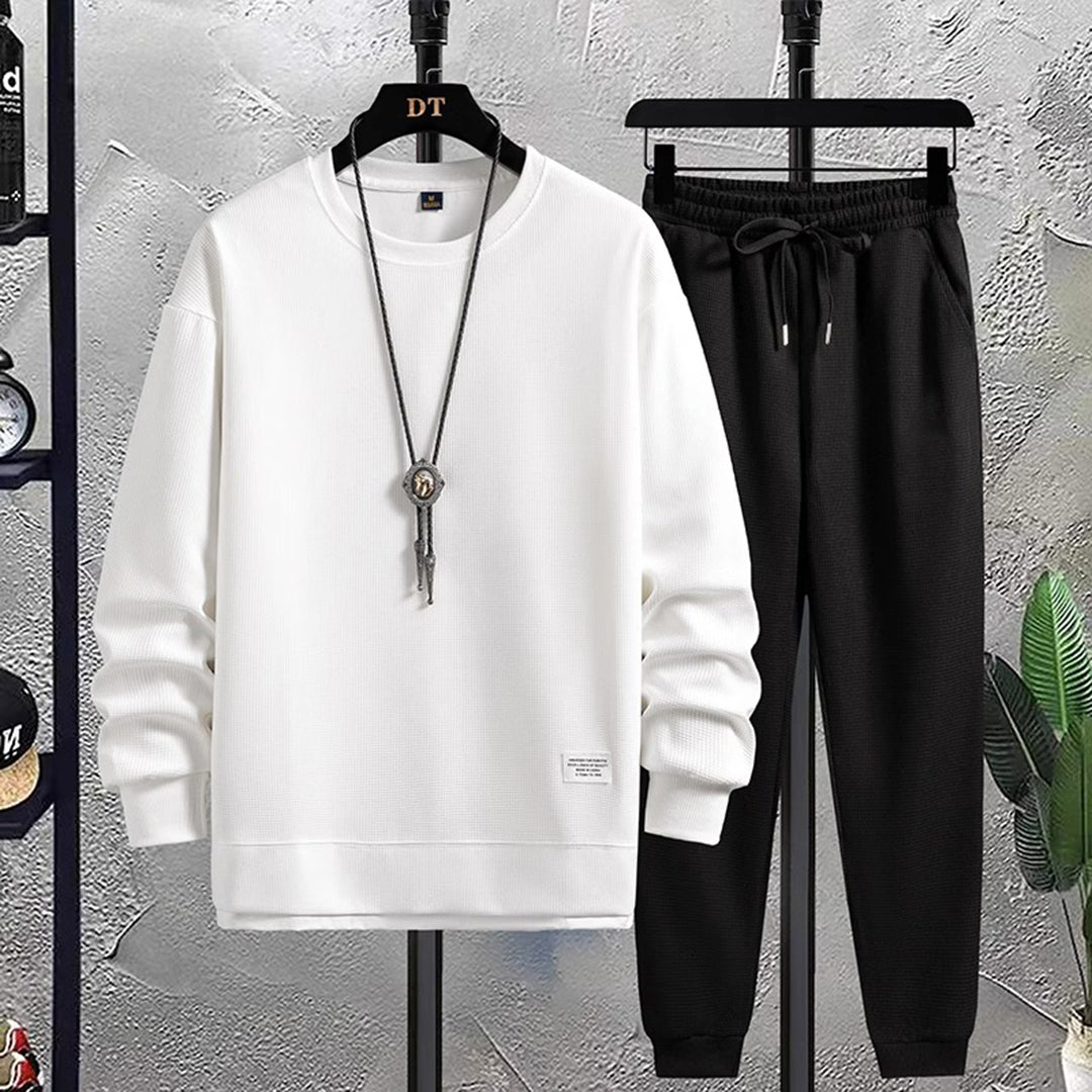 Men's Crew Neck Tracksuit Set