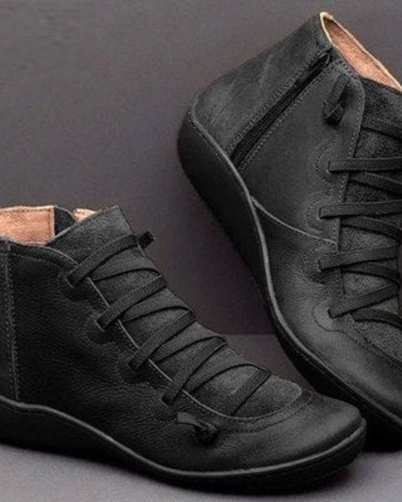 Women's Supportive Leather Boots
