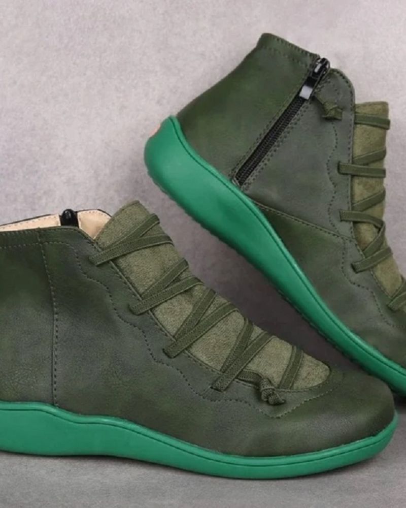 Women's Supportive Leather Boots