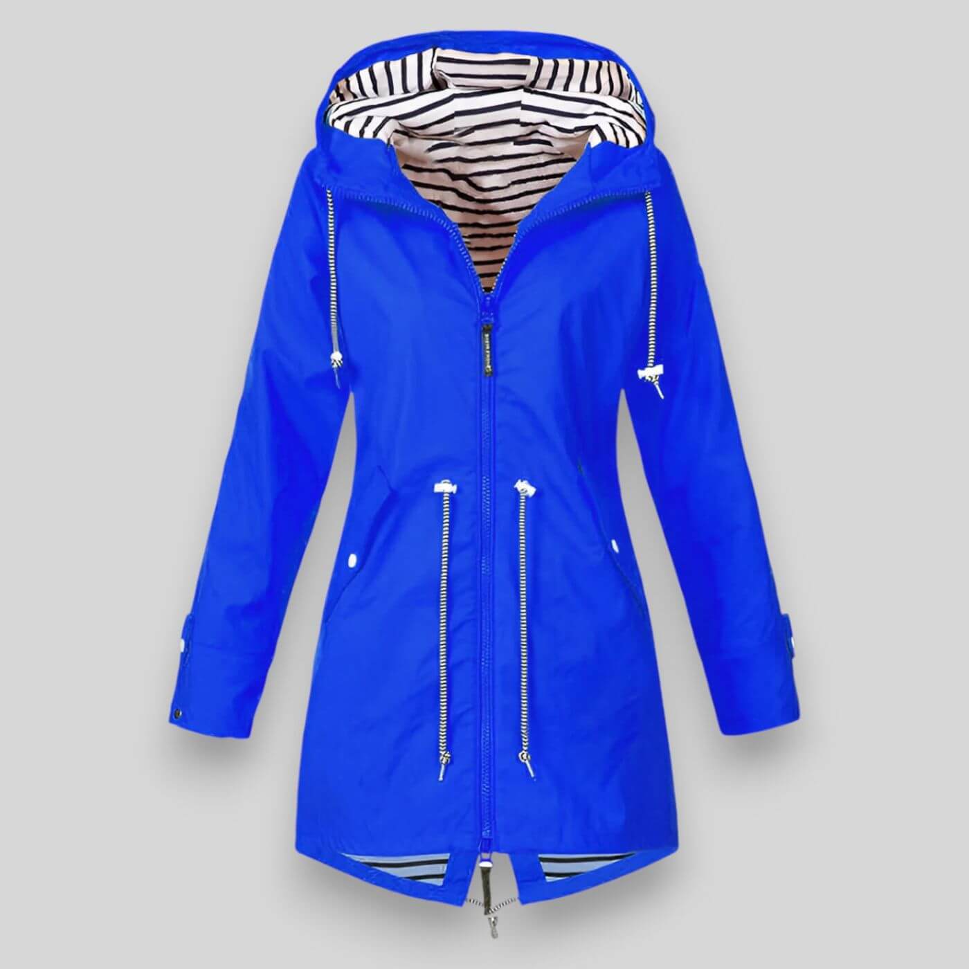 Women’s Hooded Zip-Up Parka Coat