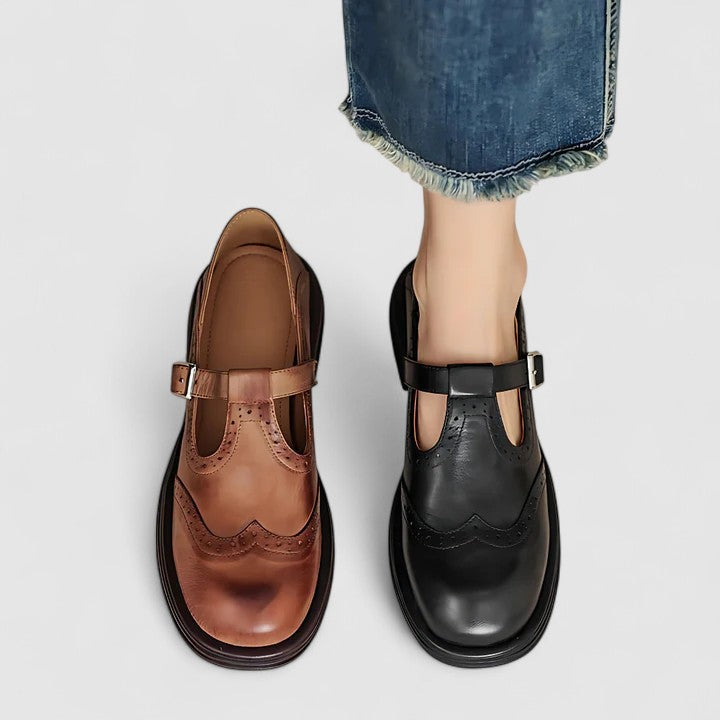 Women's Classic Mary Jane Shoes with Orthopedic Insole