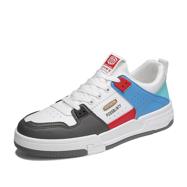 Men's Low-Top Lace-Up Trainers