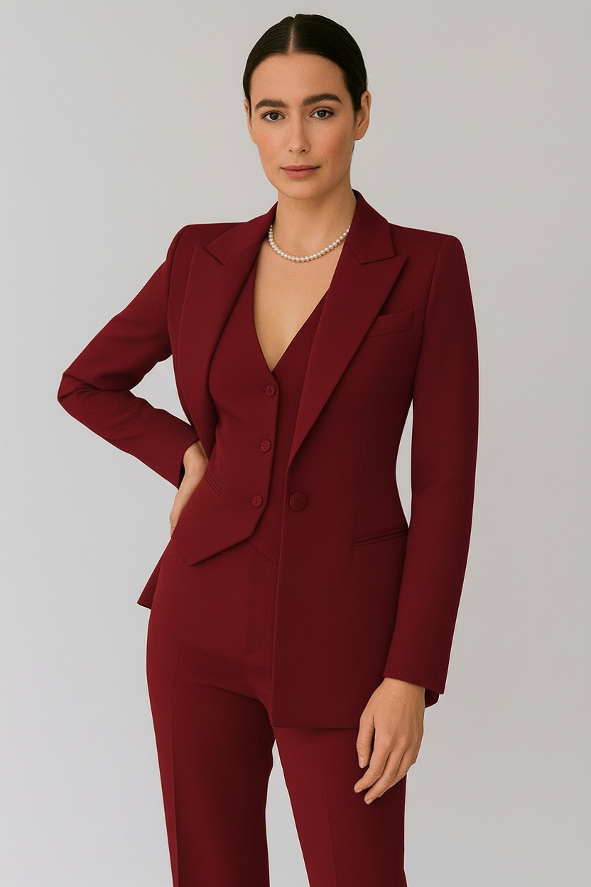 Women's 3 Piece Suit Set