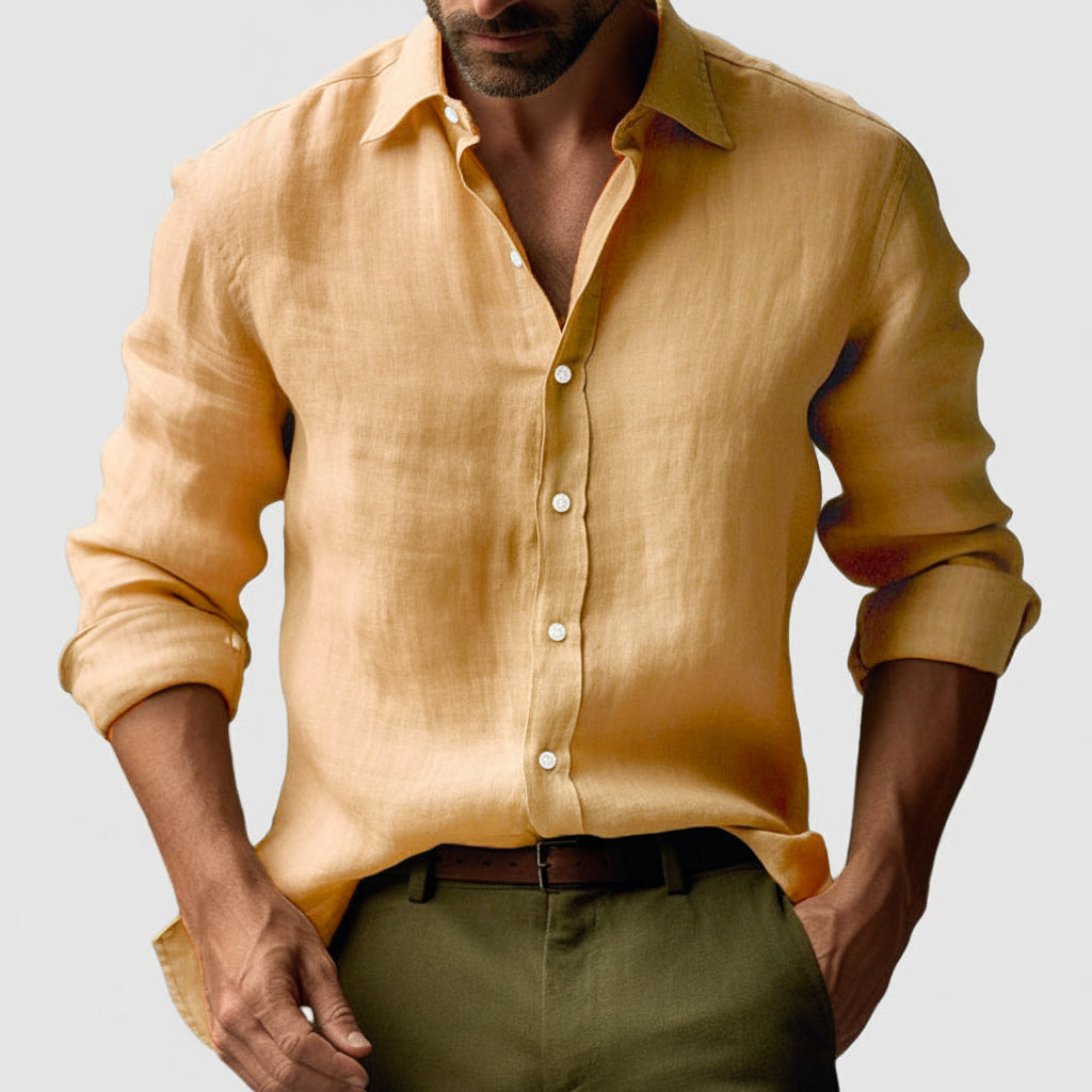 Men's Vintage Long Sleeve Shirt