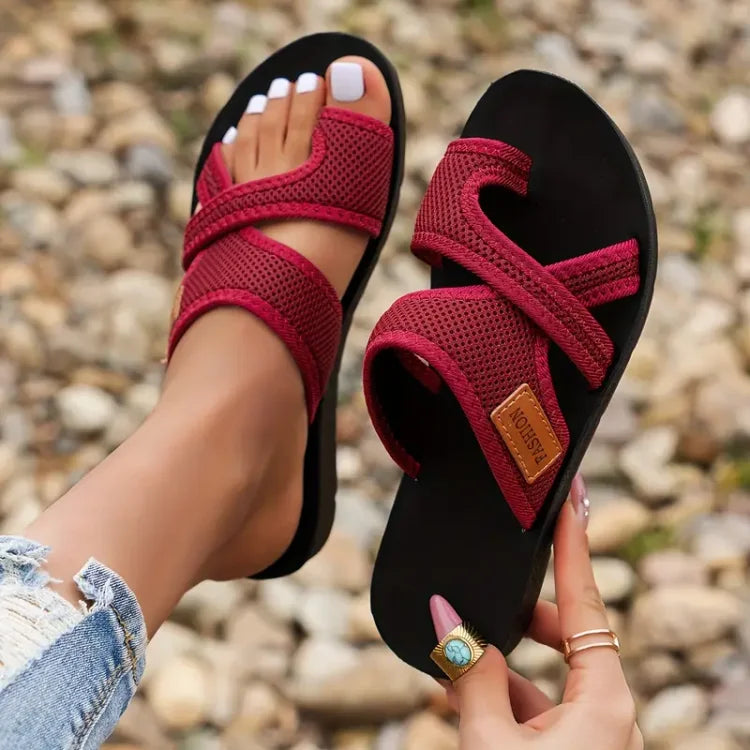 Women's Orthopedic Cross-Strap Open-Toe Sandals