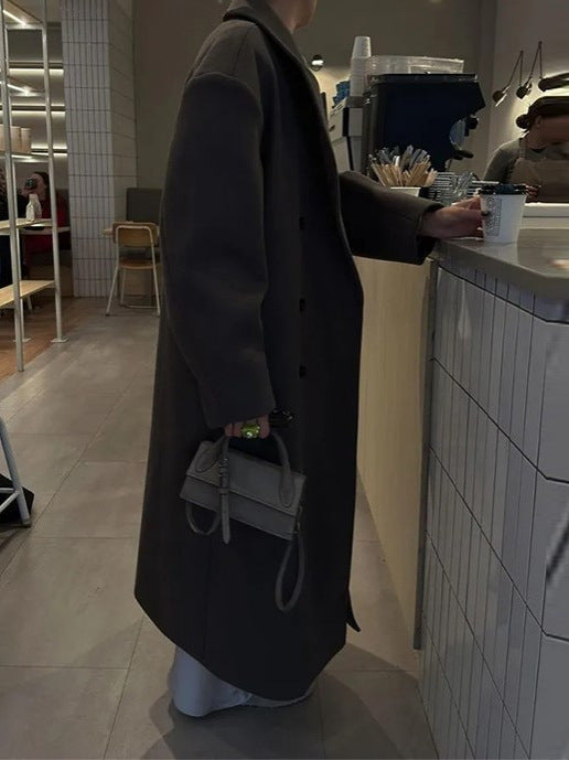 Women's Oversized Double-Breasted Coat