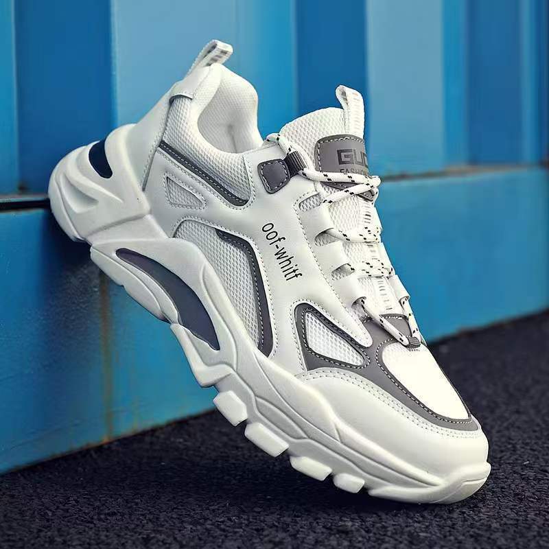 Men's Sculpted Sole Mesh Sneakers