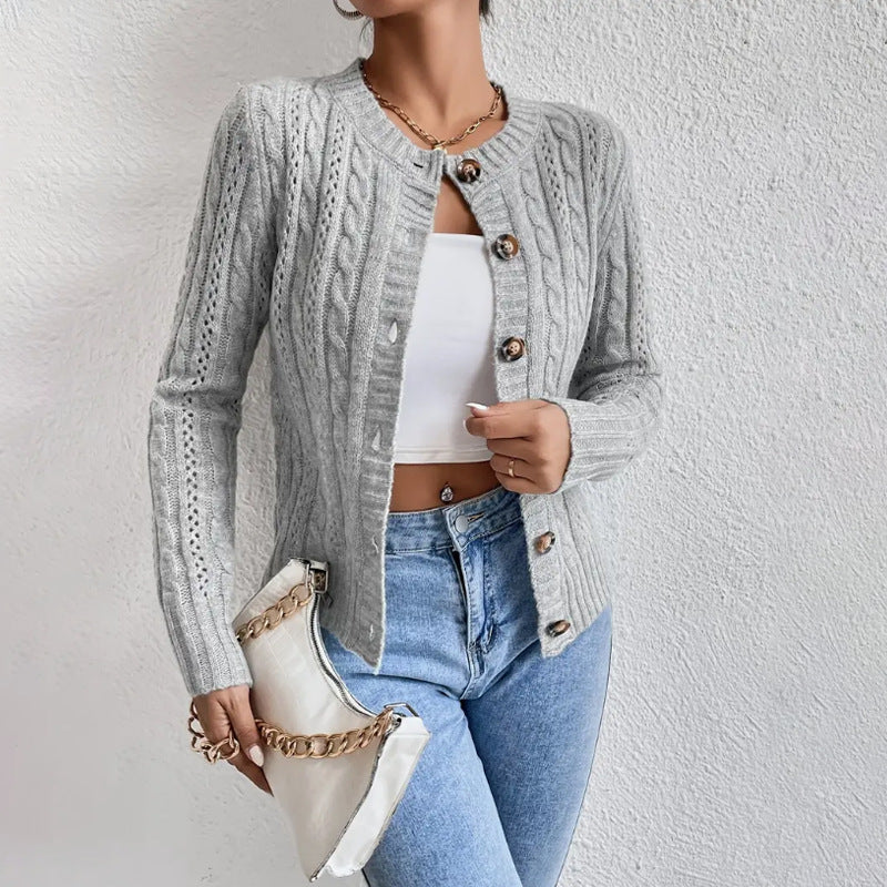 Women's Cable Knit Cardigan