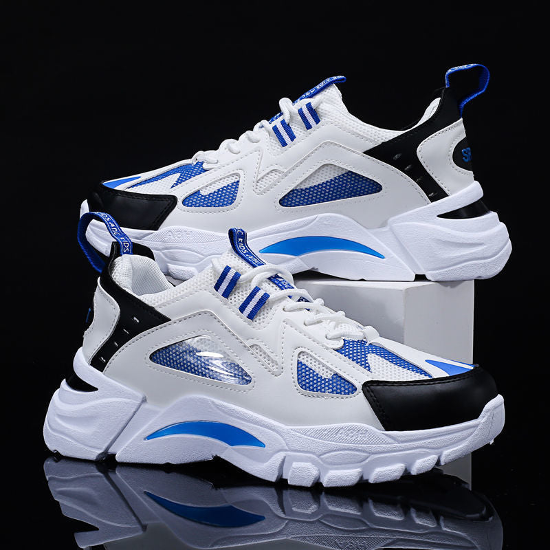 Men's Sculpted Sole Mesh Sneakers